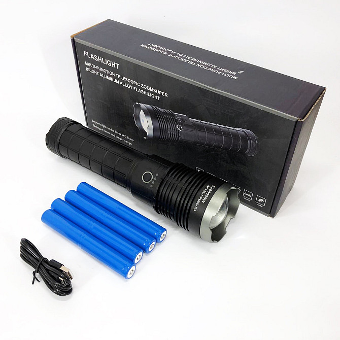 Фонарь для тактического использования AK138-1 PM60-TG 8х18650, Аккумуляторные VS-449 ручные фонари Киев - изображение 5