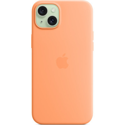 Чехол для мобильного телефона Apple iPhone 15 Plus Silicone Case with MagSafe Orange Sorbet (MT173ZM/A) Винница - изображение 4