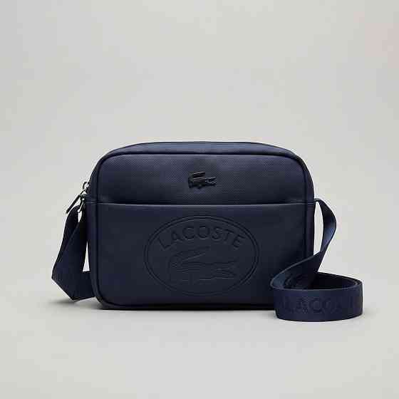 Мужская борсетка, сумка на плечо Lacoste (82413) blue Киев
