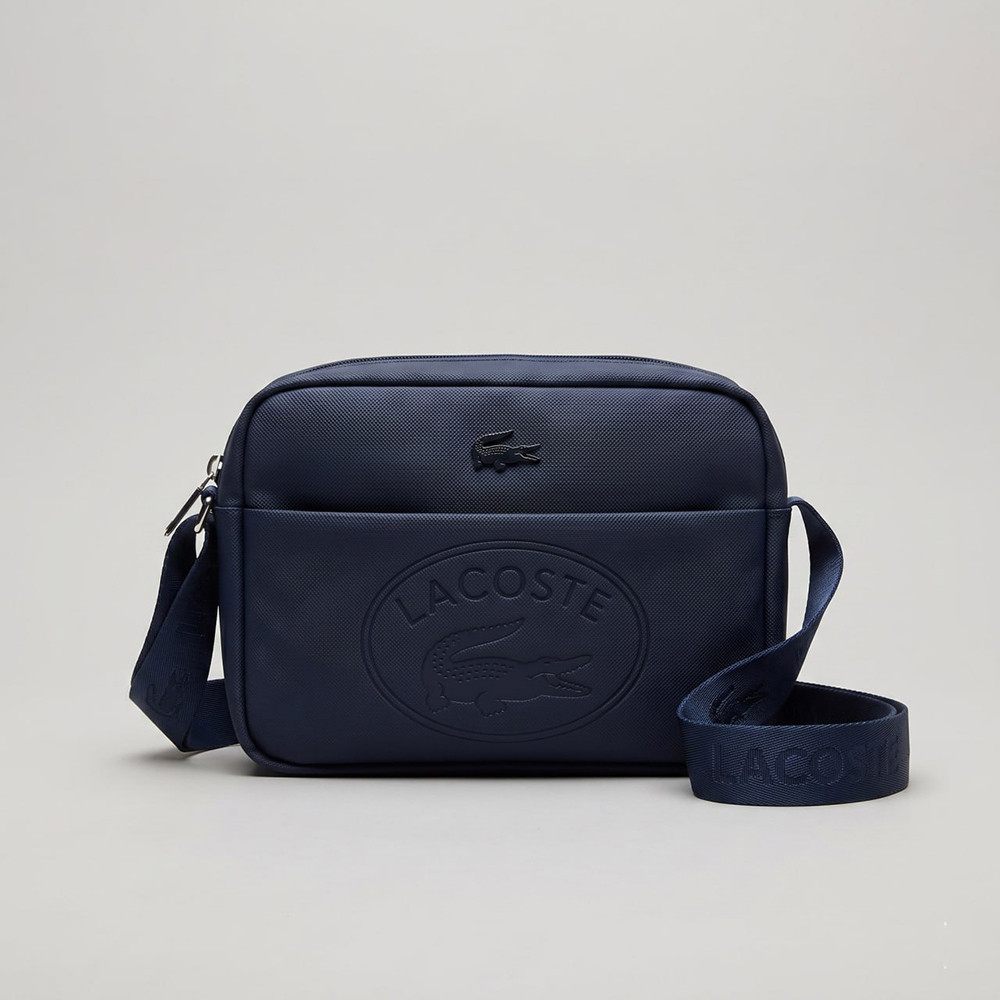 Мужская борсетка, сумка на плечо Lacoste (82413) blue Киев - изображение 1