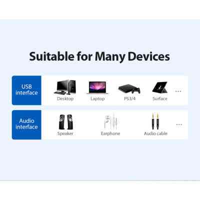 Звукова плата Vention Audio USB 1х3,5mm jack 4pin Metal (OMTP-CTIA) (CDLH0) Вінниця