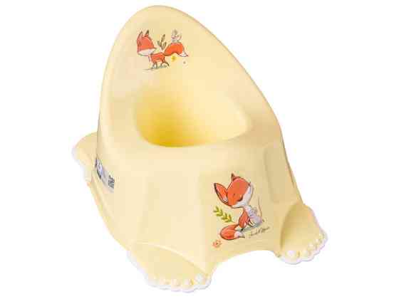 Горщик дитячий з музикою антиковзкий FOREST FAIRYTALE light yellow Київ