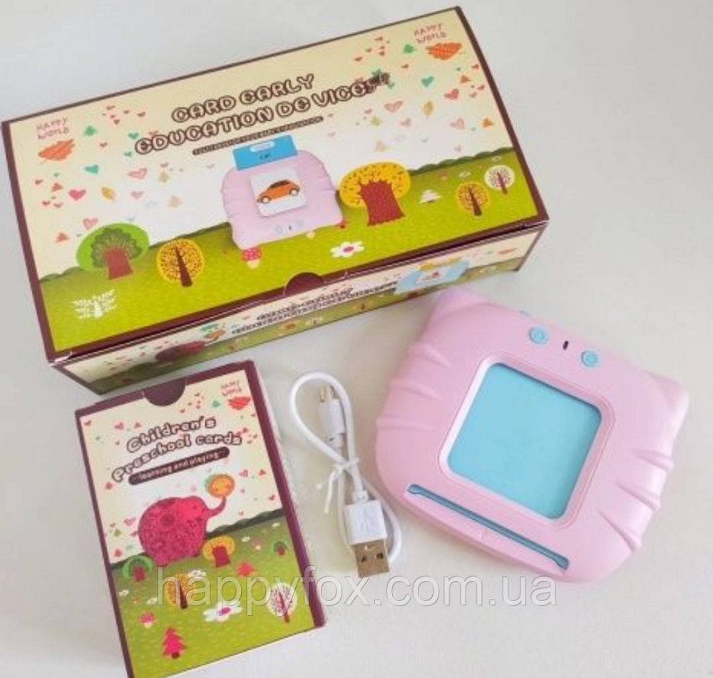 Розвивальний планшет-тренажер для вивчення англійської мови з картами. Львів - фото 1