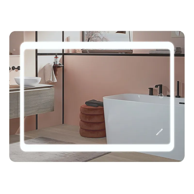 Дзеркало Mixxus TWEE MR09-50x80-REVERSE з LED Touch, Anti-fog, димером, регулюванням яскравості  ( MI6930 ) 30724 Харків - фото 1