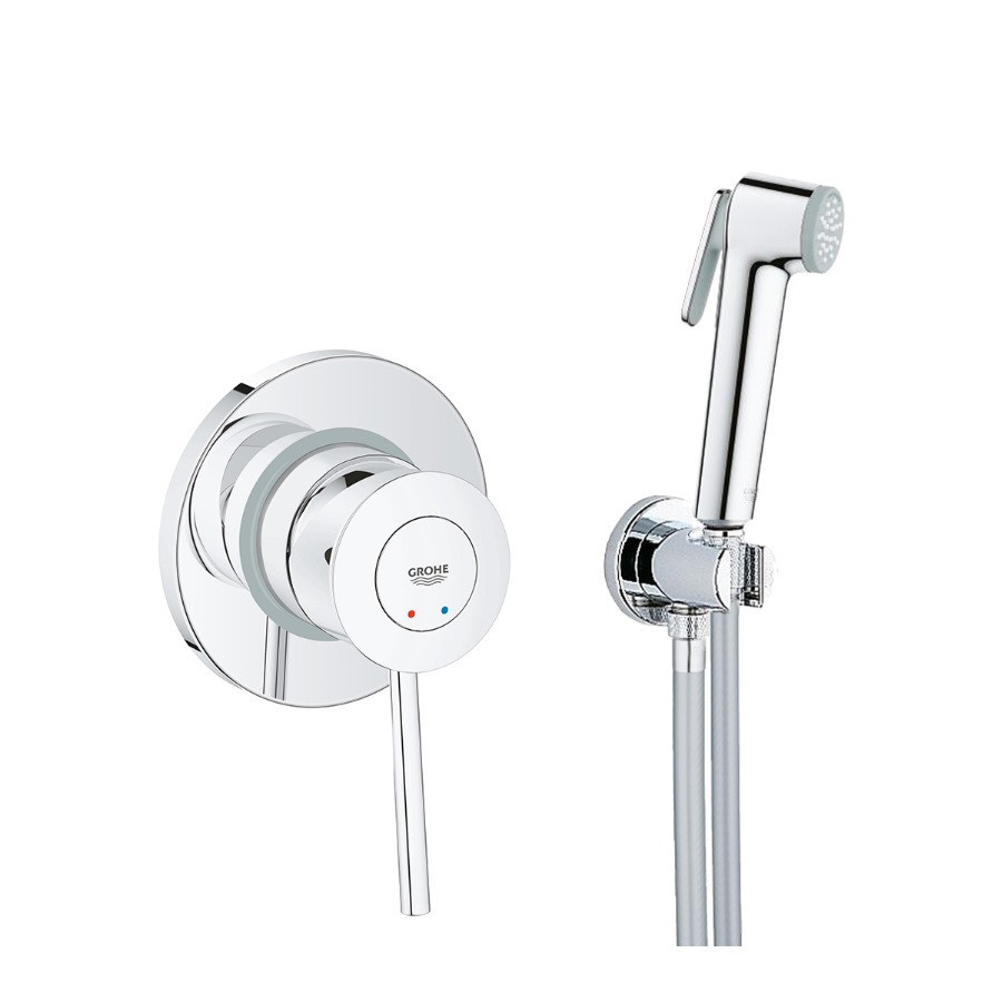 Комплект для гігієнічного душу вбудований Grohe BauClassic New з Tempesta-F (UA11104802) Чернівці - фото 1