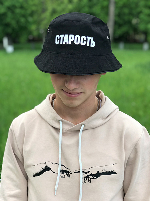 Панама unisex з принтом — "Старість". Чернівці - фото 2