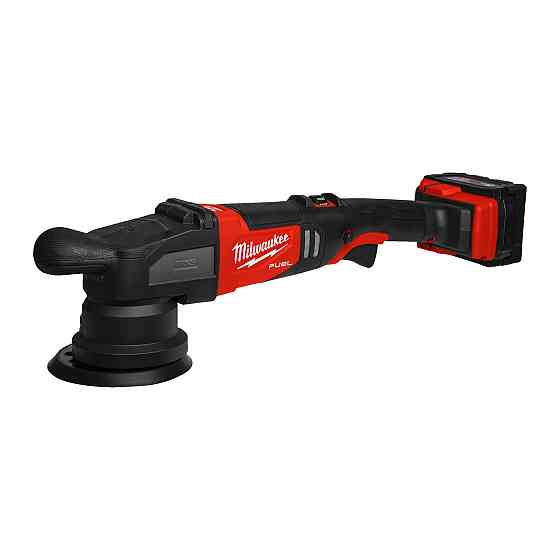 Машина полировальная эксцентриковая аккумуляторная MILWAUKEE, M18 FUEL FROP15-502X, O125мм (+заряд.устройства, 2 аккум.Х 5Ач, HDкейс) Одесса