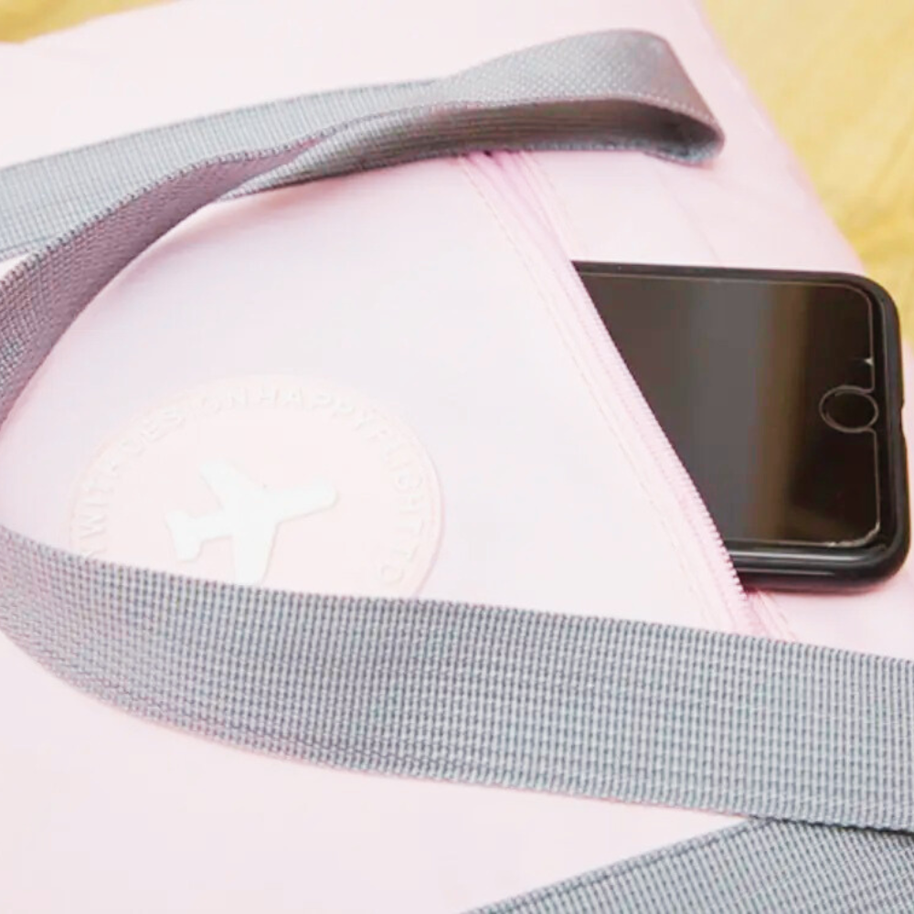 Сумка для подорожей, дорожня, портативна сумка для одягу, речей з відсіком для аксесуарів, рожева Кам'янець-Подільський - фото 6