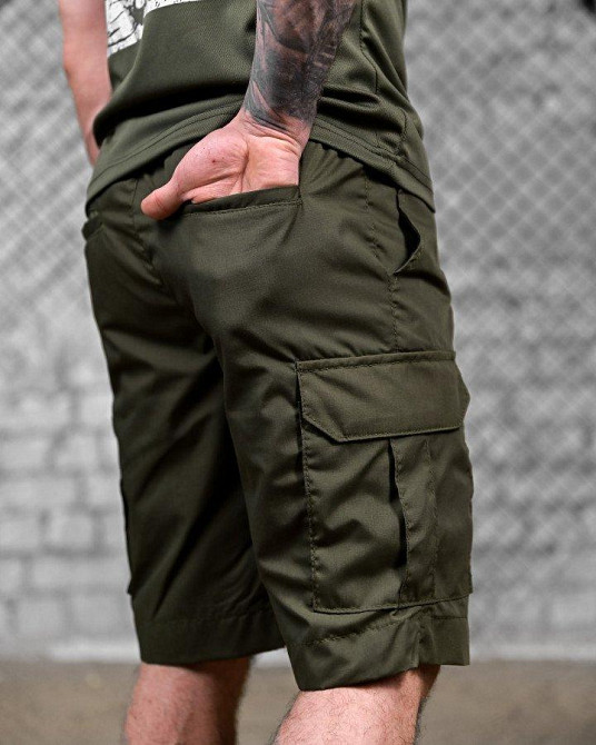 Облегченные шорты PATRIOT  олива ДЛ7218 Одесса - изображение 5