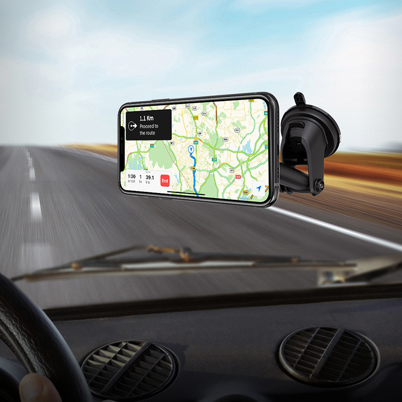 Автодержатель для телефона HOCO CA67 Sagittarius черный Киев - изображение 3