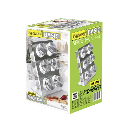 Набір для спецій Basic 6шт Maestro MR-1726 Житомир - фото 3