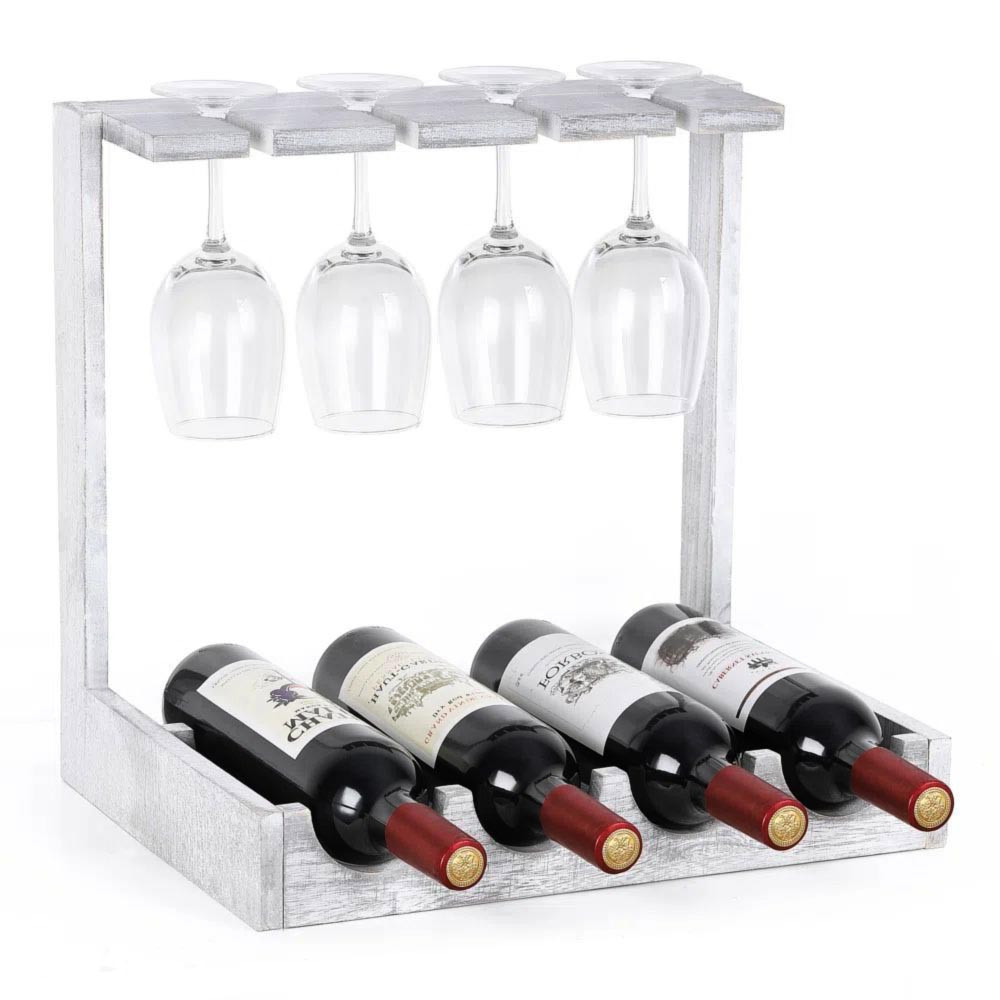Настольная винная полка 