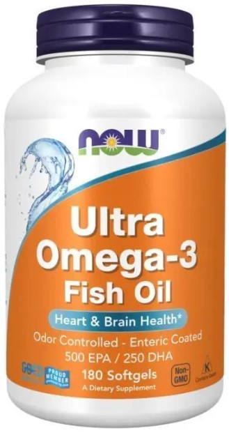 Омега 3 Now Foods Ultra Omega-3 500 EPA/250 DHA 180 капсул Киев - изображение 1