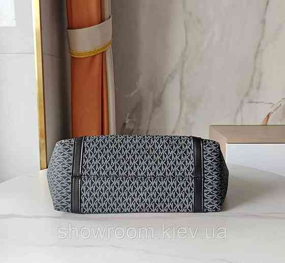 Жіноча сумка шопер Michael Kors (55007) Lux сіра Київ