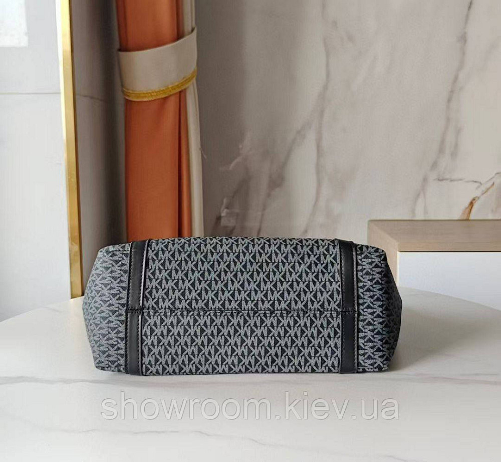 Женская сумка шоппер Michael Kors (55007) Lux серая Киев - изображение 5