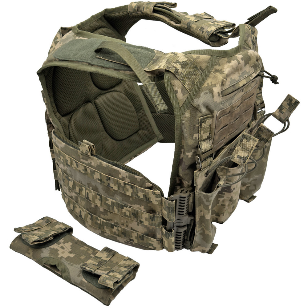 Плитоноска Gen3.PRO з панеллю під магазини Піксель ММ-14 Cordura 1000 D Киев - изображение 5