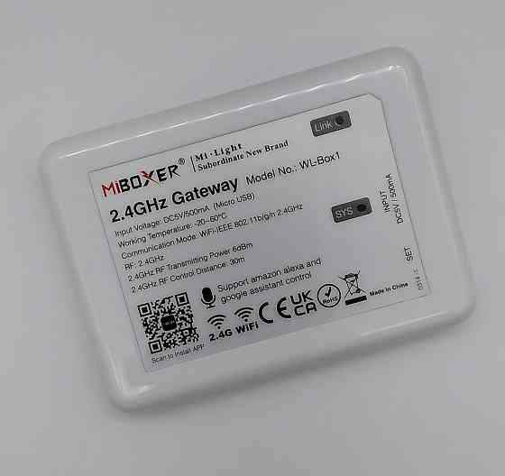 Miboxer WL Box-1 Wi-Fi репітер, для бездротового керування Mi-light з Android and iOS Київ
