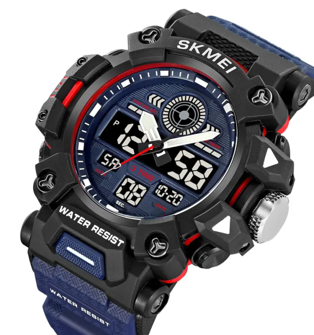 Годинник чоловічий наручний спортивний Skmei 2226 Синій Вінниця - фото 3