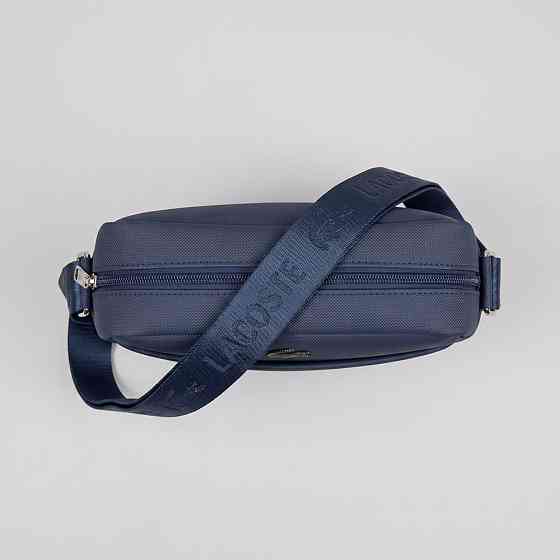Мужская борсетка, сумка на плечо Lacoste (82413) blue Киев