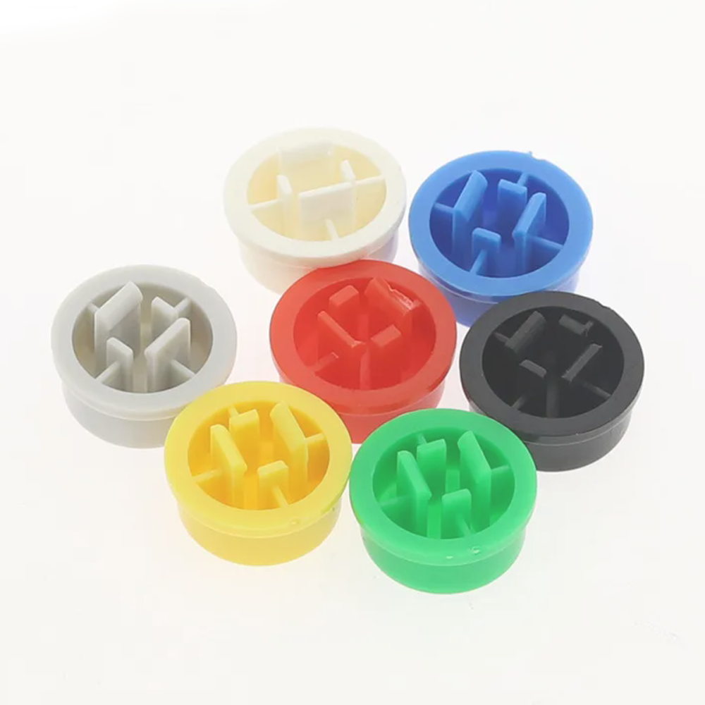 Круглі кольорові колпачки для кнопок, 100 шт. Київ - фото 6