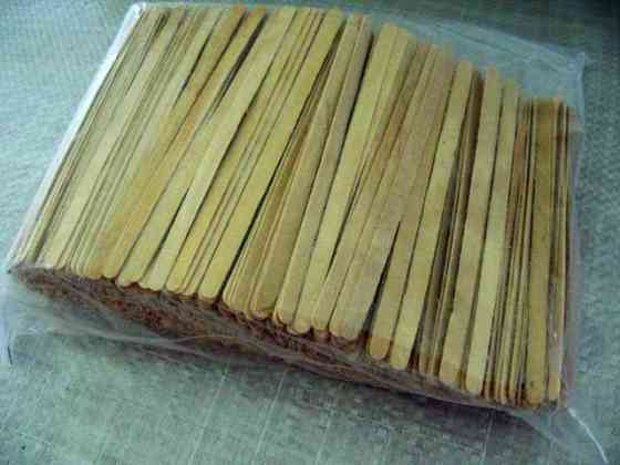 Мішалка одноразова Дерев'яна 14см 800шт. Корал Харків