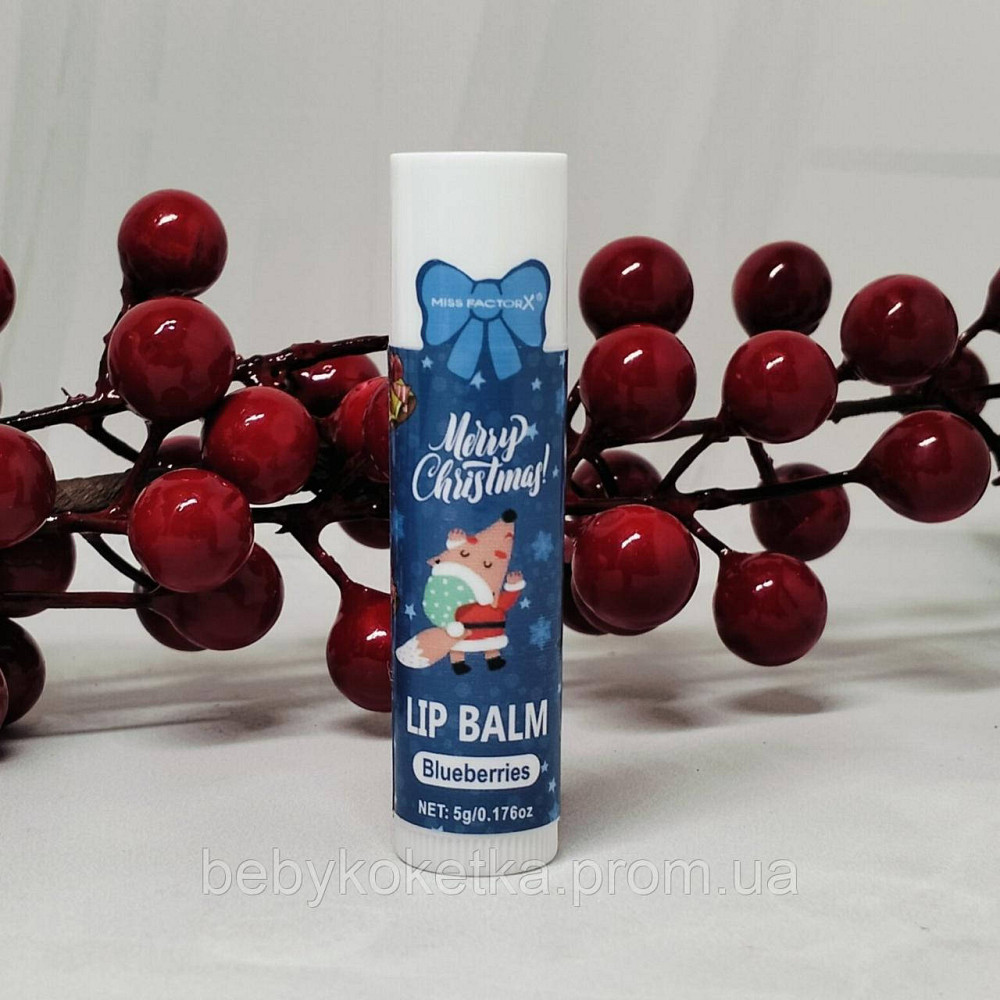 Детский бальзам для губ с ароматом черники Miss FactorX 5г. Львов - изображение 1
