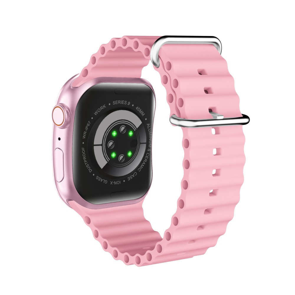 Смарт-часи W&O X10 Pro 46mm, розові, водостійкі Киев - изображение 3