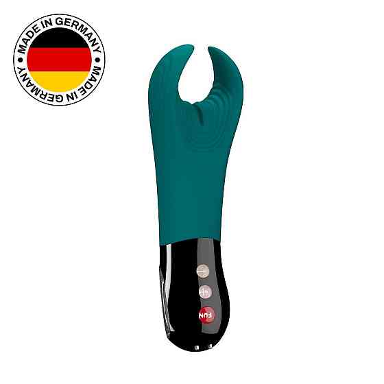 Вибратор для пениса Fun Factory MANTA deep sea blue/black, подходит для парных игр Sex Aura Киев