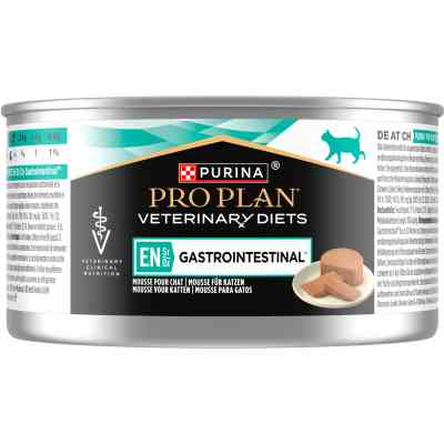 Вологий корм для кішок Purina Pro Plan Veterinary Diets EN Gastrointestinal При розладах кишкової абсорбції та годівлі у період відновлення 195 г (844 Вінниця