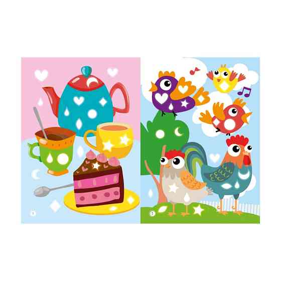 Дитяча книжка улюблені наліпки для малят "Веселі картинки" РМ-64-12 Вінниця