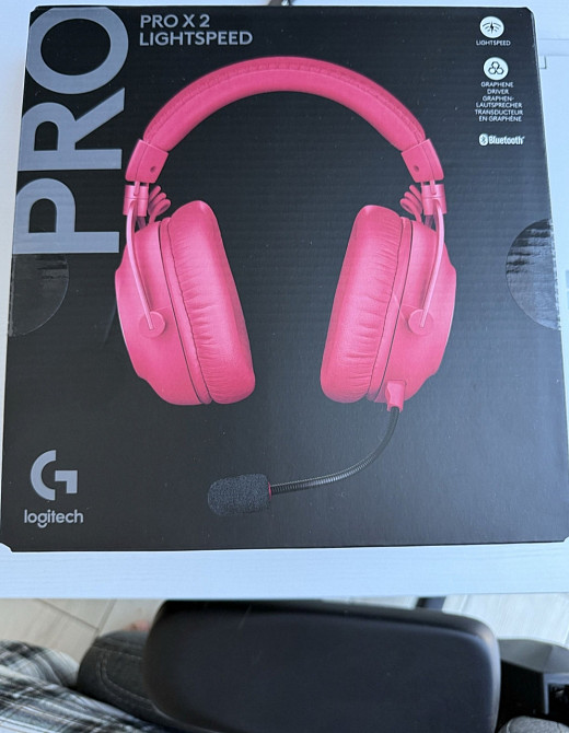 Наушники Logitech G PRO X2 Lightspeed Magenta. Киев - изображение 1