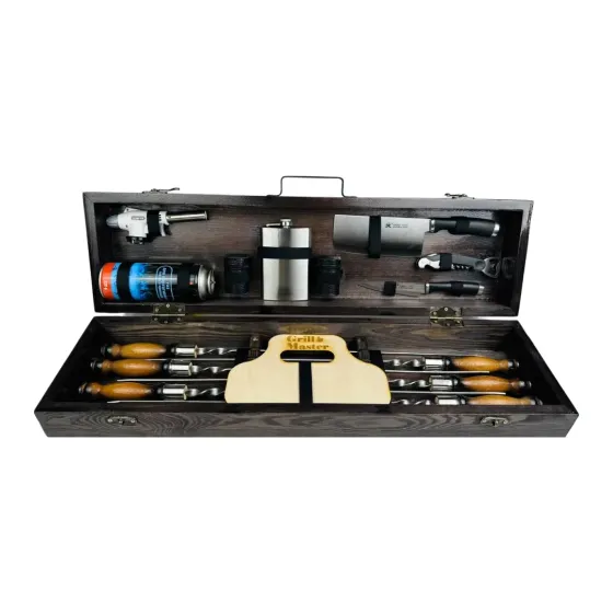 Набори шампурів, Набір шампурів у кейсі "Кемпінг Міні" Шампури, вертіла Тернопіль