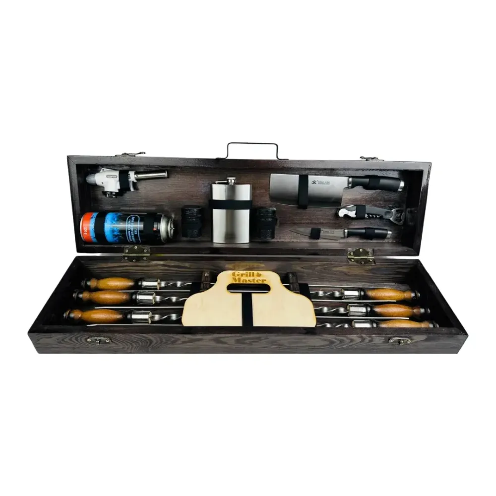 Набори шампурів, Набір шампурів у кейсі "Кемпінг Міні" Шампури, вертіла Тернопіль - фото 6