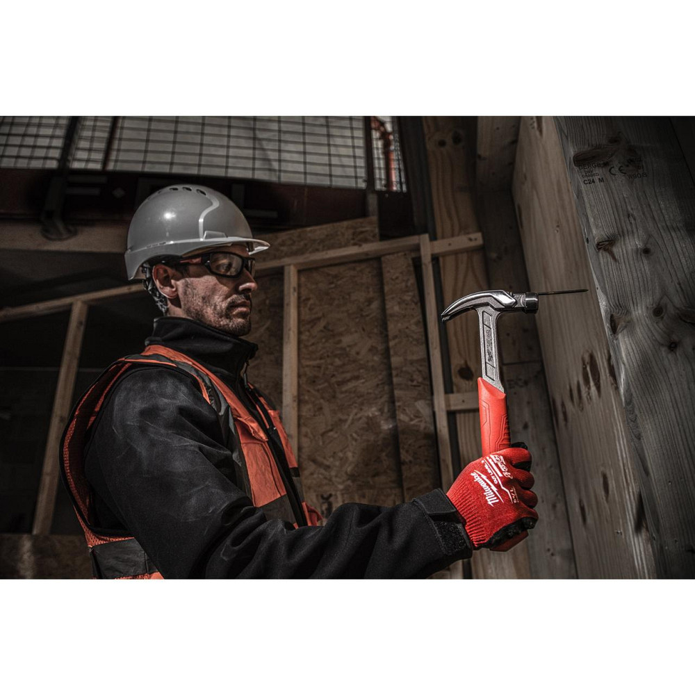 Сталевий молоток з закругленим цвяходером 20 унцій/570 грам MILWAUKEE Одеса - фото 8