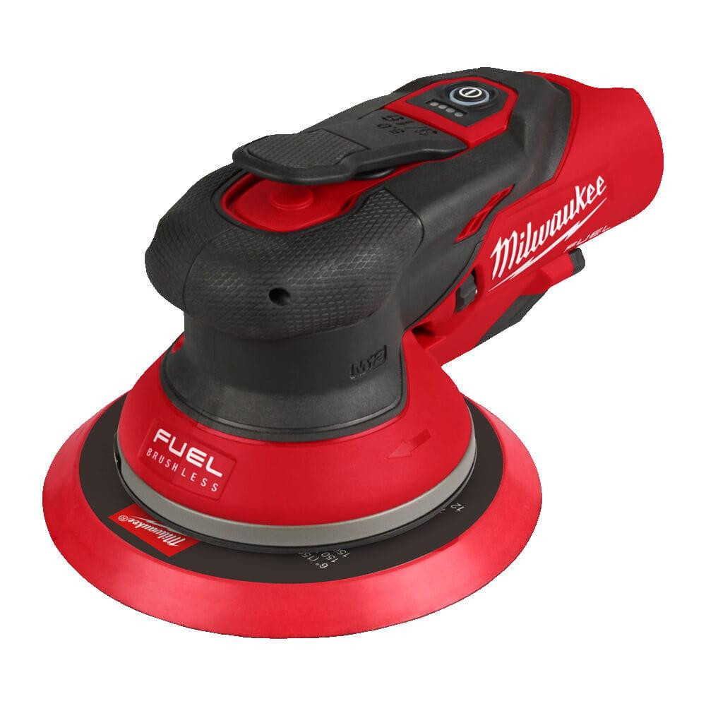 Шліфмашина ексцентрикова акумуляторна безщіткова MILWAUKEE M12 FROS5-502X, діаметр150мм (зарядний пристрій С12 С, 2 акумулятори Одеса - фото 2