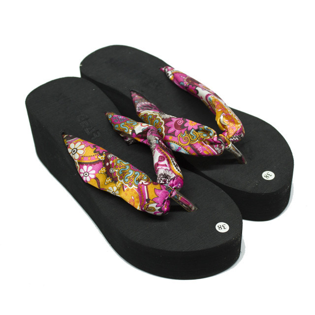 Вьетнамки женские черные на платформе Одесса - изображение 7