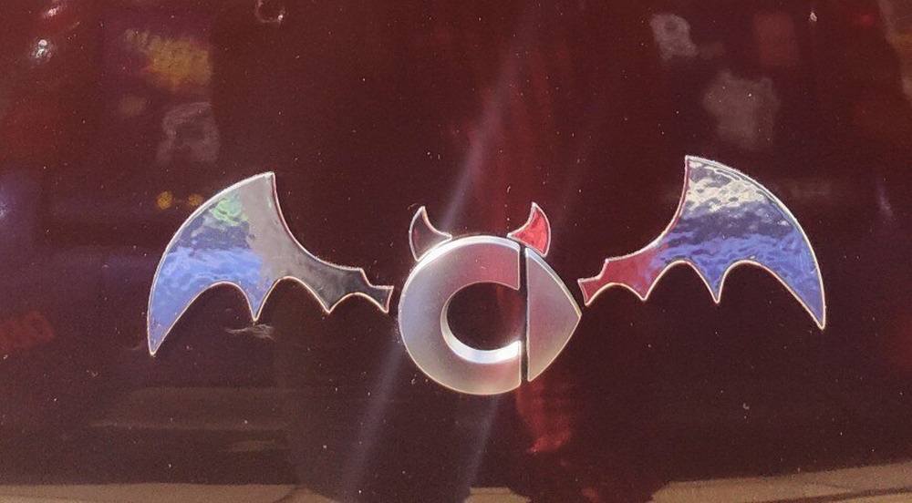 Наклейка объемная на авто-мото Крылья летучей мыши Киев - изображение 7