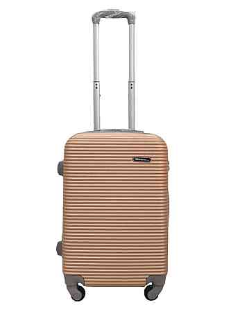 Валіза пластикова MILANO BAG 004 мала золотисто-рожева Київ