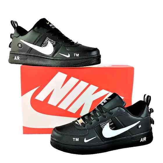 Кросівки Nike Force Чорні Жіночі Форси Найк (розміри: 38) Відео Огляд Дніпро