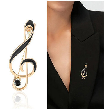 Брошь красивая Скрипичный ключ Киев - изображение 2