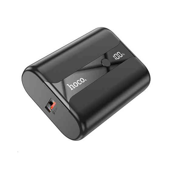 Зовнішній акумулятор HOCO Q3 Pro 22.5W+PD20W fully compatible power bank(10000mAh) Black (6931474765840) Київ