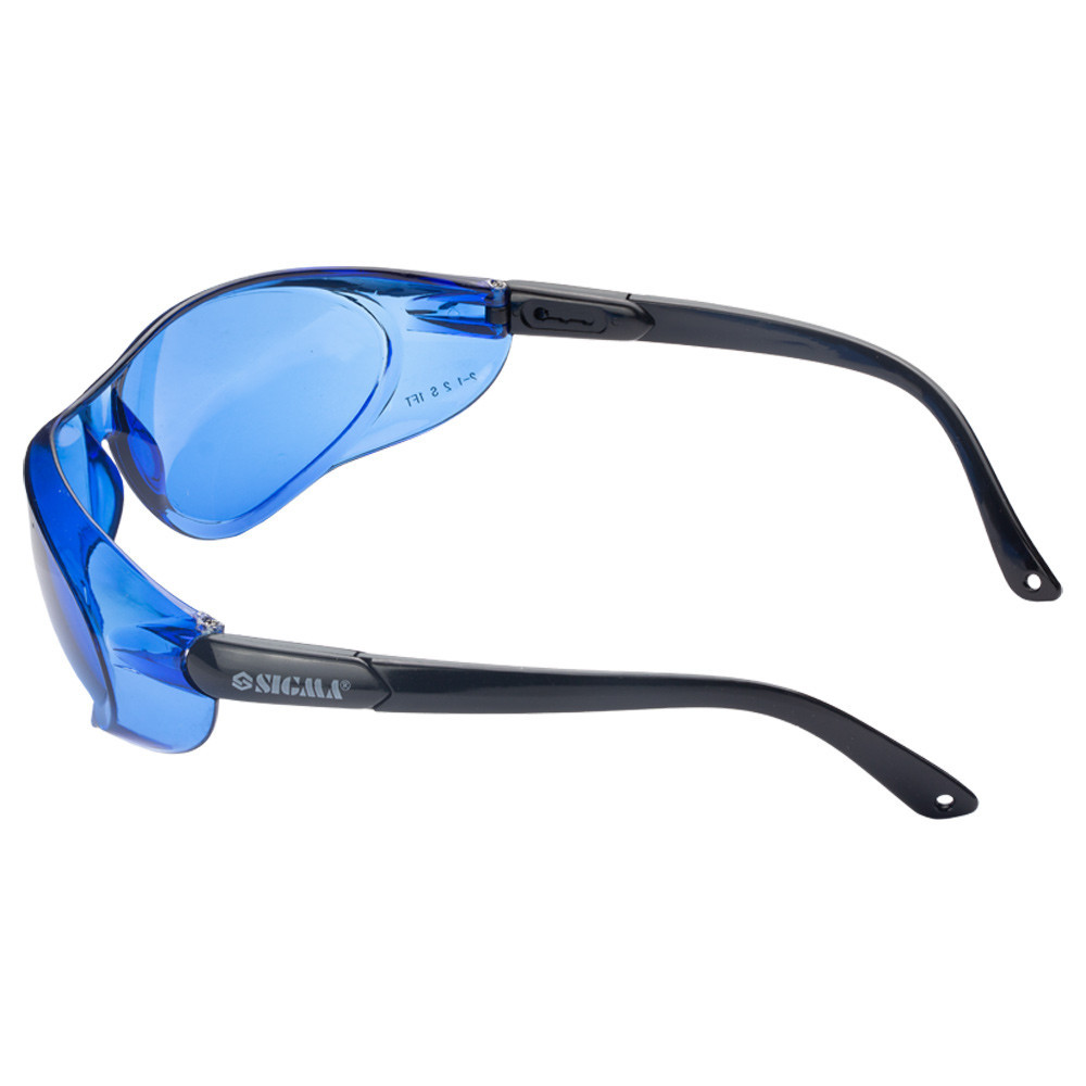 Очки защитные Python anti-scratch (синие) SIGMA (9410641) Киев - изображение 2