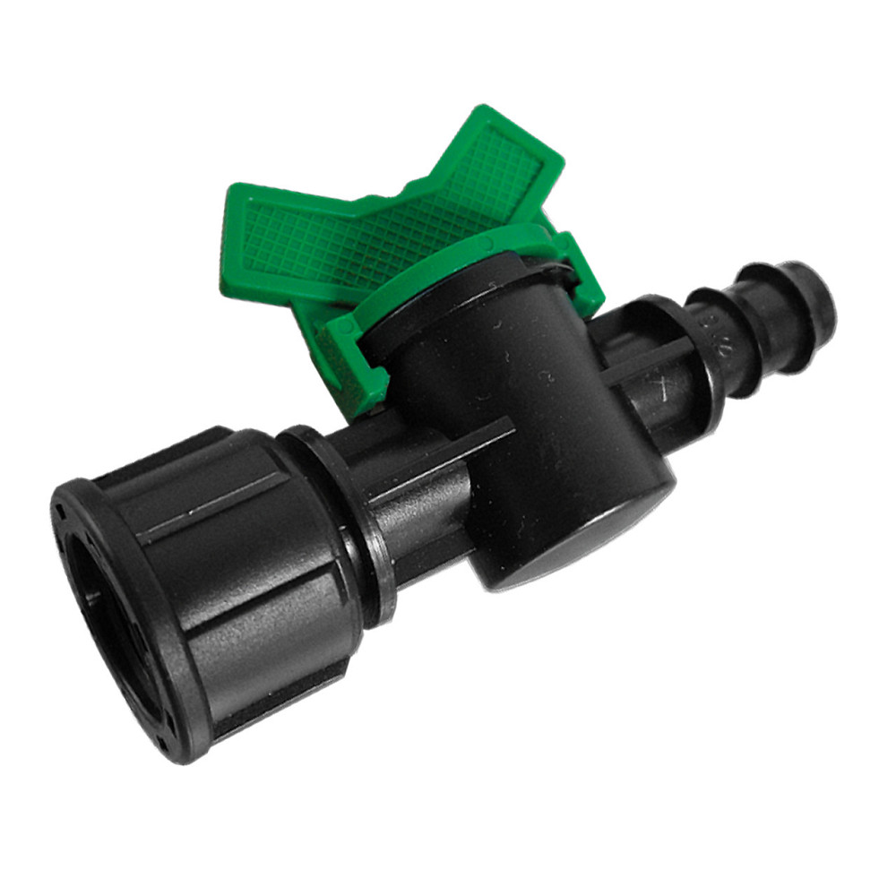 Миникран линейный штуцер для трубки 16мм, РВ 1/2″ Bradas Киев - изображение 1