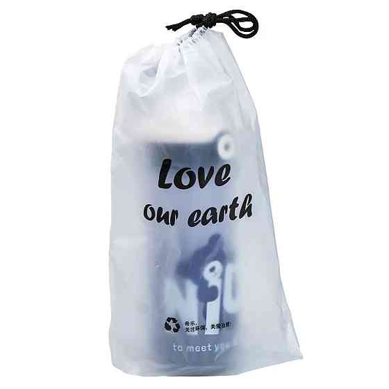 Happy Life Пляшка для води 620 мл з трубочкою Синя HP17300BL Київ