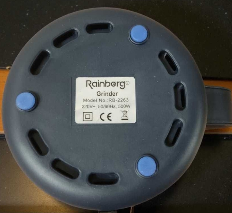 Кофемолка Rainberg RB-2263, потужна побутова кавомолка 500 Ватт. Киев - изображение 2