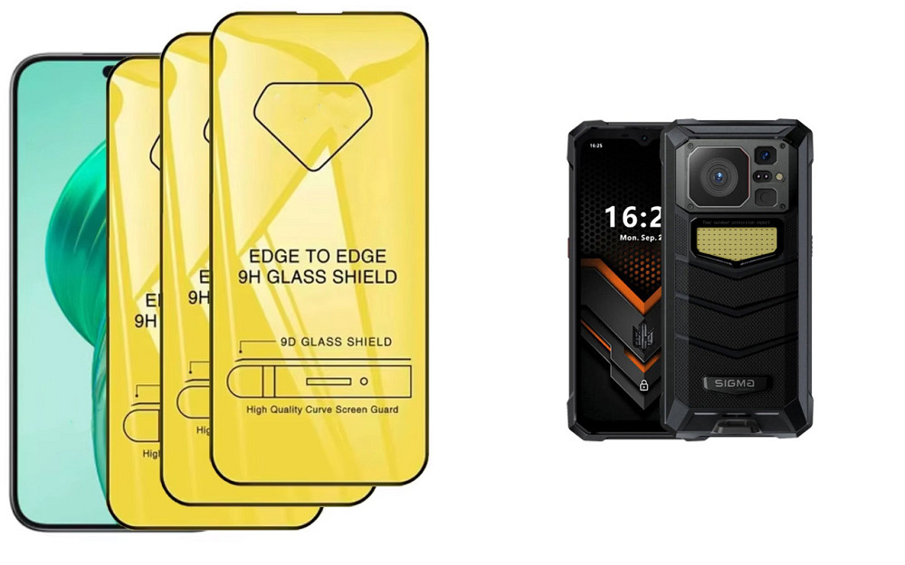Защитное стекло DefenzoGlass для Sigma mobile X-treme PQ57 – двойная прочность Киев - изображение 3