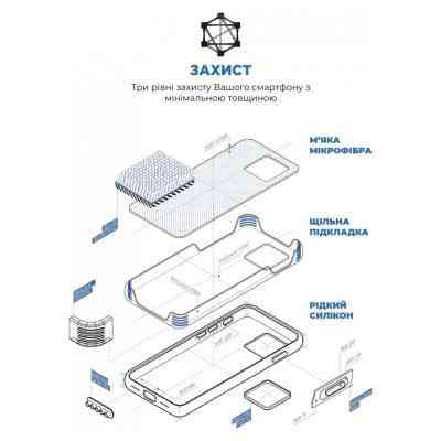 Чохол до мобільного телефона Armorstandart ICON2 MagSafe Apple iPhone 15 Plus Storm Blue (ARM72741) Вінниця