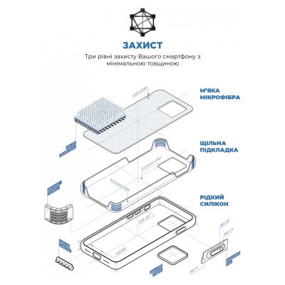 Чохол до мобільного телефона Armorstandart ICON2 MagSafe Apple iPhone 15 Plus Storm Blue (ARM72741) Вінниця - фото 6