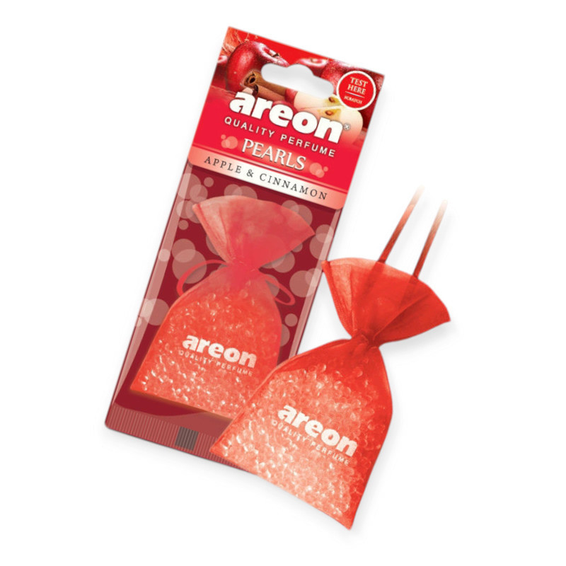 Ароматизатор на зеркало сухой мешочек areon pearls 