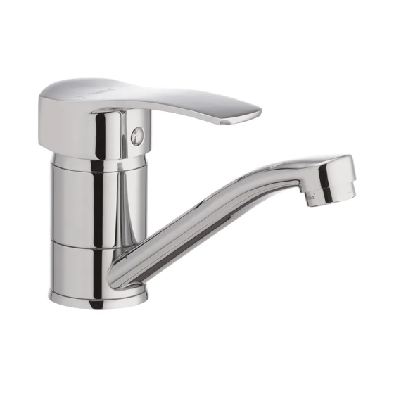 Смеситель для умывальника Haiba Onix 004 с изливом 15 см (HB0768) Харьков